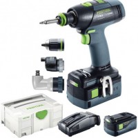 FESTOOL T 18+3 Li 5,2 SET gręžtuvas - suktuvas